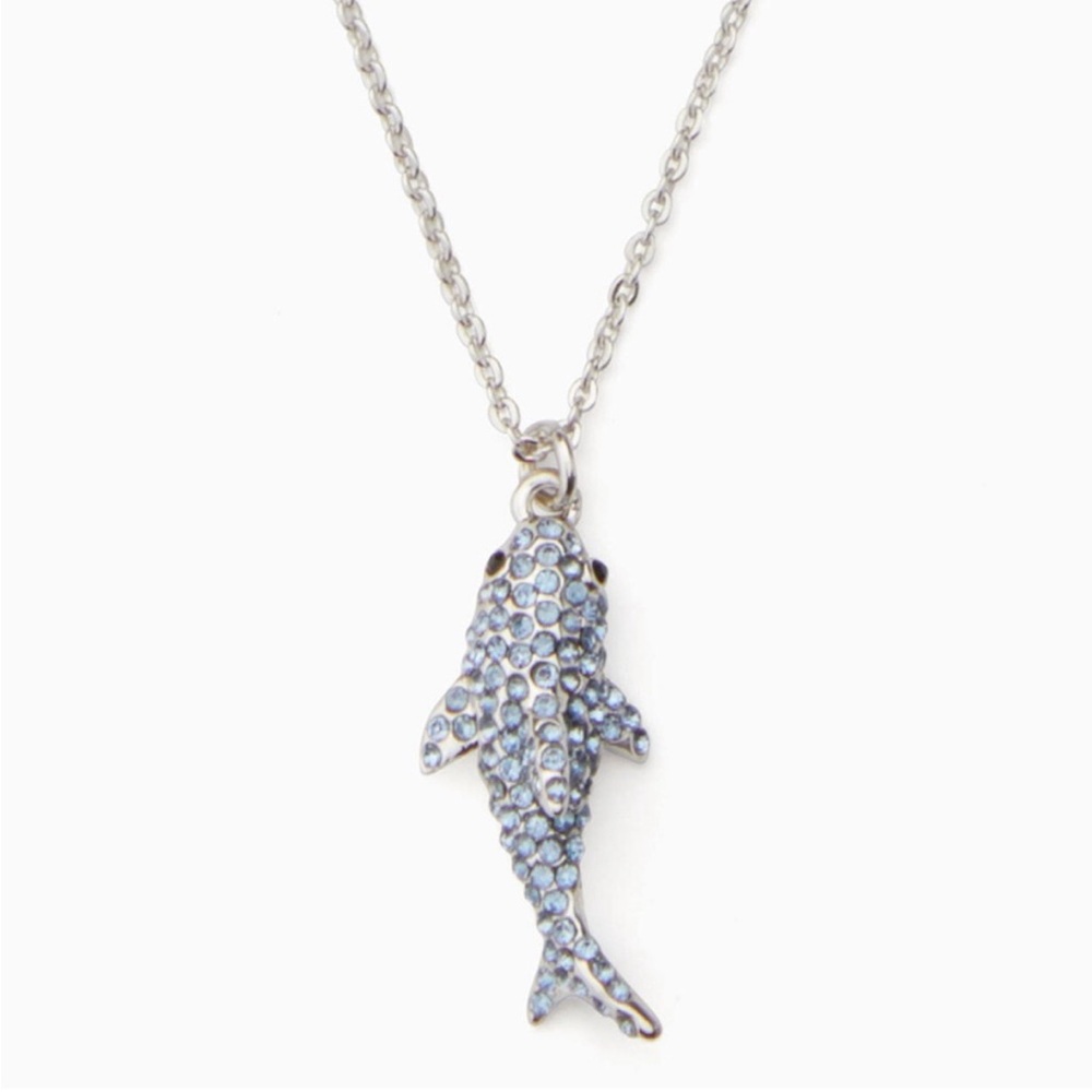 Kate Spade California Dreaming Shark Necklace NWT - Picture 5 of 5